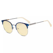 eyekeeper.com Vintage Browline Eyeglasses Elegant Style LX19001-BB60 Eyeglasses