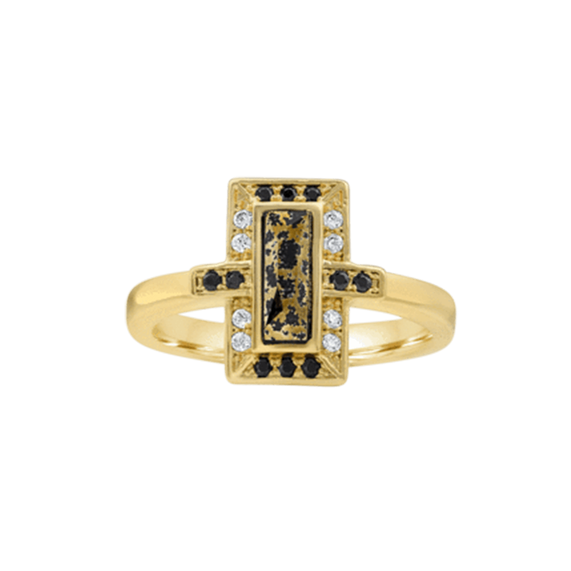 Fragrant Jewels Wicked Vintage Gold Ring Ring