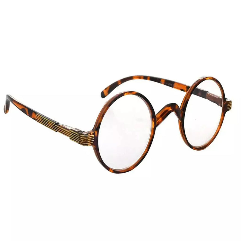 eyekeeper.com Vintage Round Reading Glasses Professor Readers 5-R077B Eyeglasses