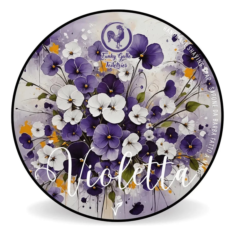 Funky Gallo Toiletries Funky Gallo Toiletries Violetta Collection Shaving Set