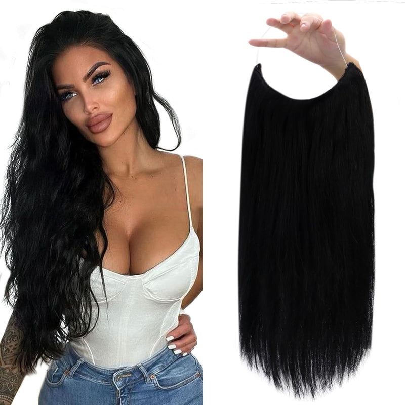 VIP Extensions VIP BandX Halo / Silky Straight 24" with Clip HALO EXTENSIONS