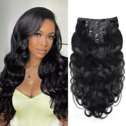 VIP Extensions VIP Clip Extensions/ Body Wave  18"  140 grams - ClipeX System Clipex System
