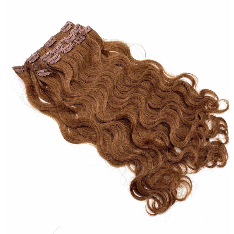 VIP Extensions VIP Clip Extensions/ Body Wave  18" - ClipeX System Hair Extension