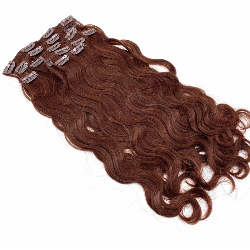 VIP Extensions VIP Clip Extensions/ Body Wave  18" - ClipeX System Hair Extension