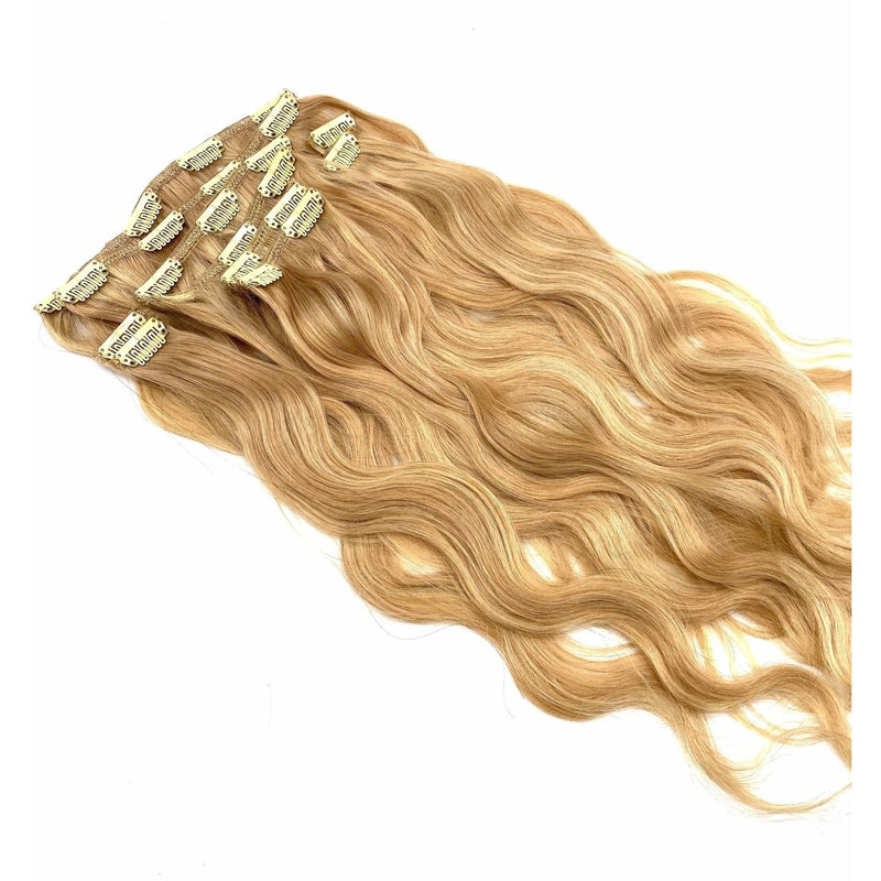 VIP Extensions VIP Clip Extensions/ Body Wave  18" - ClipeX System Hair Extension