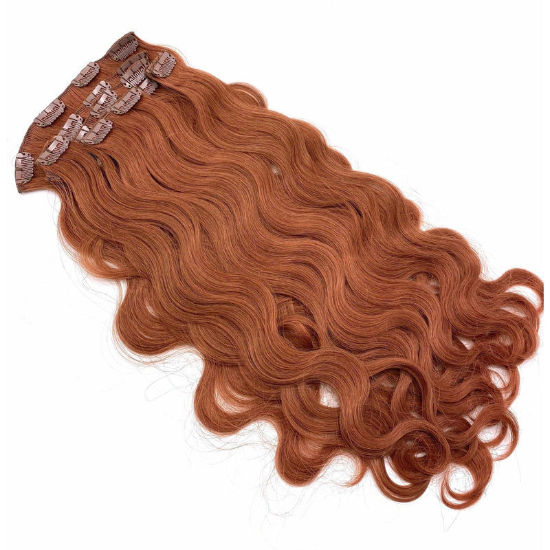 VIP Extensions VIP Clip Extensions/ Body Wave  18" - ClipeX System Hair Extension