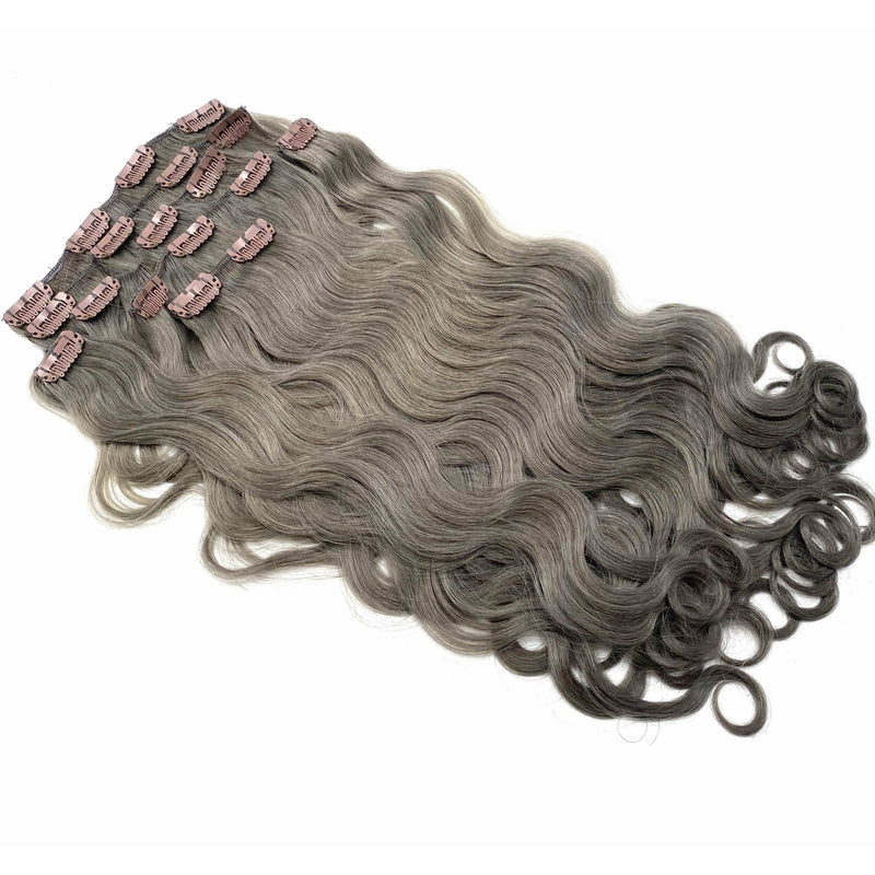 VIP Extensions VIP Clip Extensions/ Body Wave  18" - ClipeX System Hair Extension