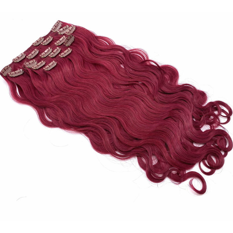 VIP Extensions VIP Clip Extensions/ Body Wave  18" - ClipeX System Hair Extension