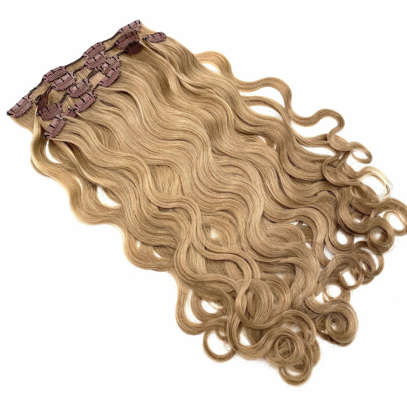 VIP Extensions VIP Clip Extensions/ Body Wave  18" - ClipeX System Hair Extension