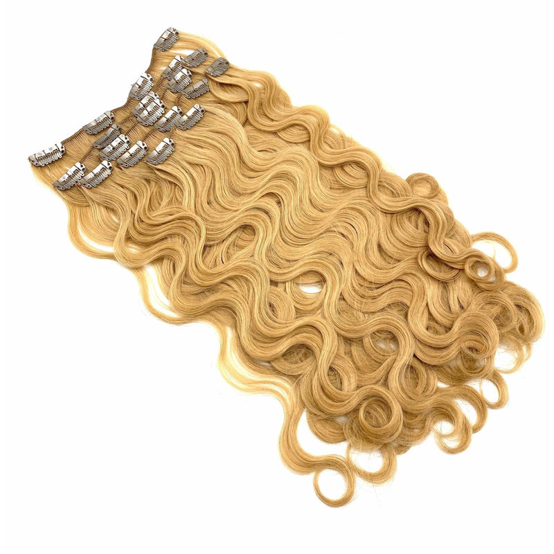 VIP Extensions VIP Clip Extensions/ Body Wave  18" - ClipeX System Hair Extension