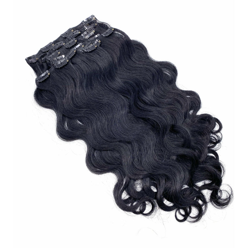 VIP Extensions VIP Clip Extensions/ Body Wave  18" - ClipeX System Hair Extension