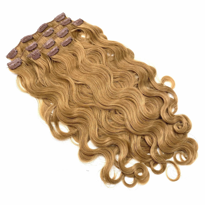 VIP Extensions VIP Clip Extensions/ Body Wave  18" - ClipeX System Hair Extension
