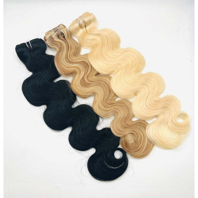 VIP Extensions VIP Clip Extensions / Body Wave - 24'' (170 g ) - ClipeX System Hair Extension