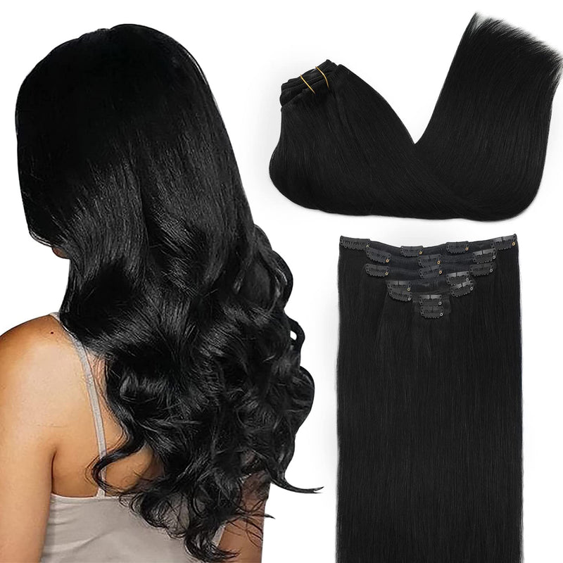 VIP Extensions VIP Clip Extensions / Silky Straight - 18" (140 g ) ClipeX System Hair Extension