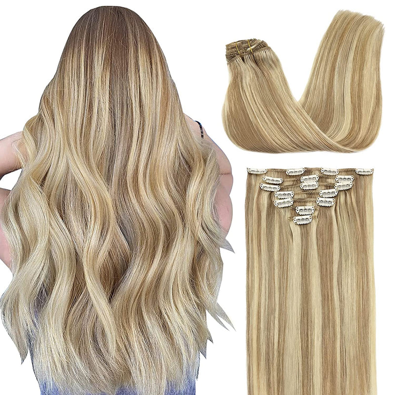 VIP Extensions VIP Clip Extensions / Silky Straight - 18" (140 g ) ClipeX System Hair Extension
