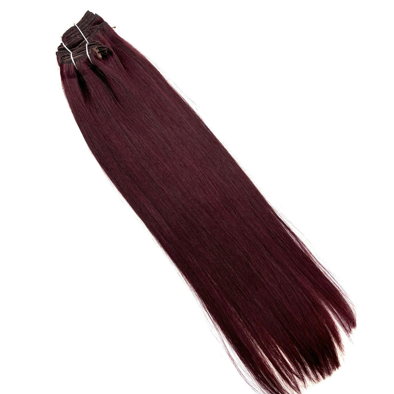 VIP Extensions VIP Clip Extensions / Silky Straight - 18" (140 g ) ClipeX System Hair Extension