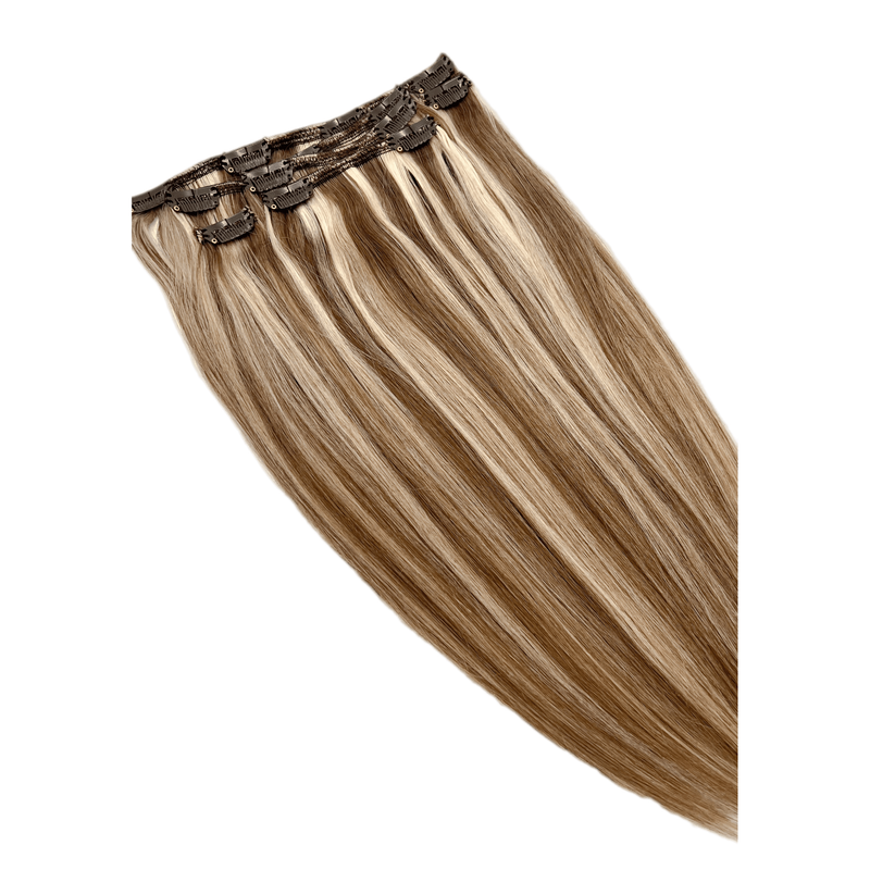 VIP Extensions VIP Clip Extensions/ Silky Straight - 18" - ClipeX system Hair Extension