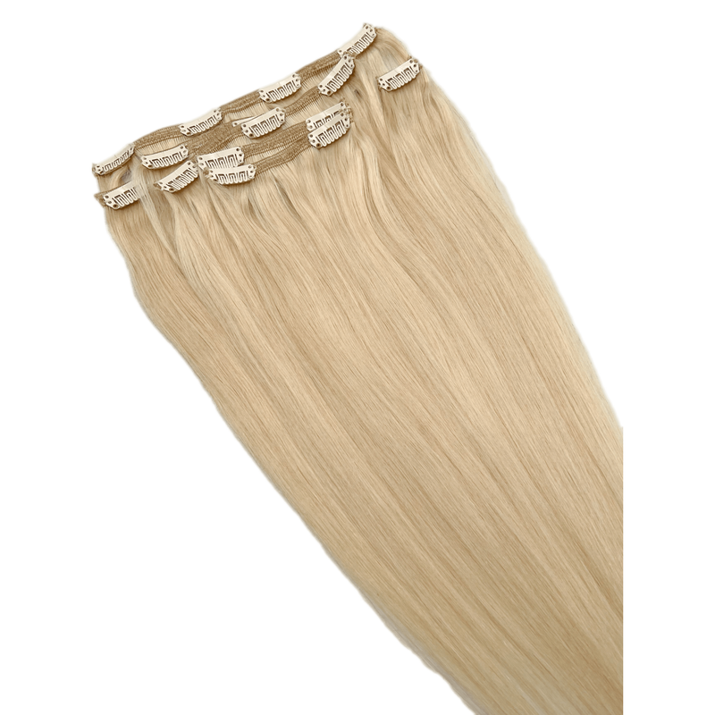 VIP Extensions VIP Clip Extensions/ Silky Straight - 18" - ClipeX system Hair Extension