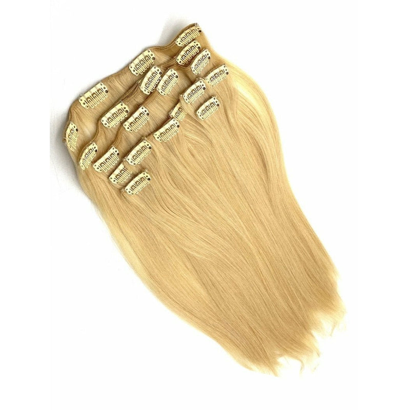VIP Extensions VIP Clip Extensions/ Silky Straight - 18" - ClipeX system Hair Extension