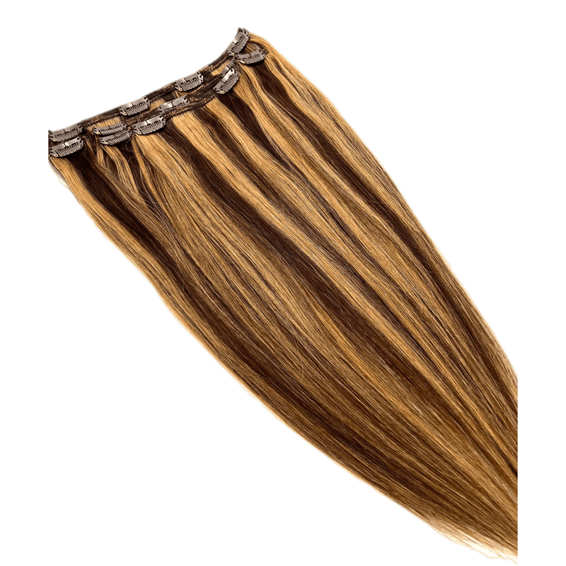 VIP Extensions VIP Clip Extensions/ Silky Straight - 18" - ClipeX system Hair Extension