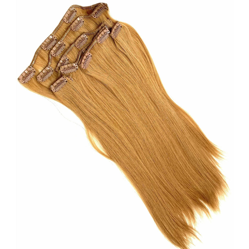 VIP Extensions VIP Clip Extensions/ Silky Straight - 18" - ClipeX system Hair Extension