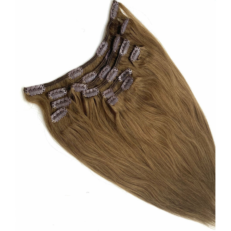 VIP Extensions VIP Clip Extensions/ Silky Straight - 18" - ClipeX system Hair Extension