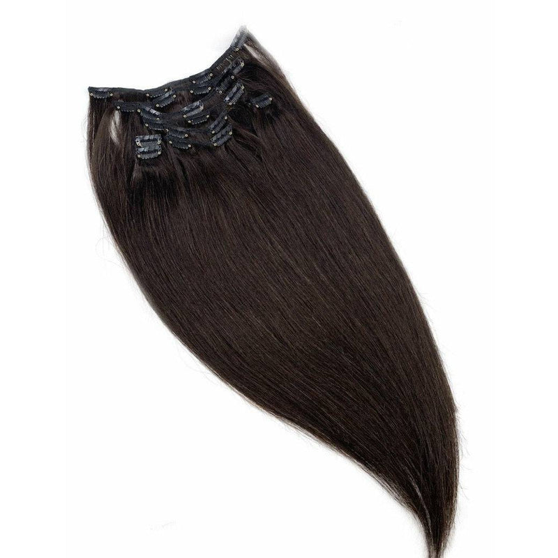 VIP Extensions VIP Clip Extensions/ Silky Straight - 18" - ClipeX system Hair Extension