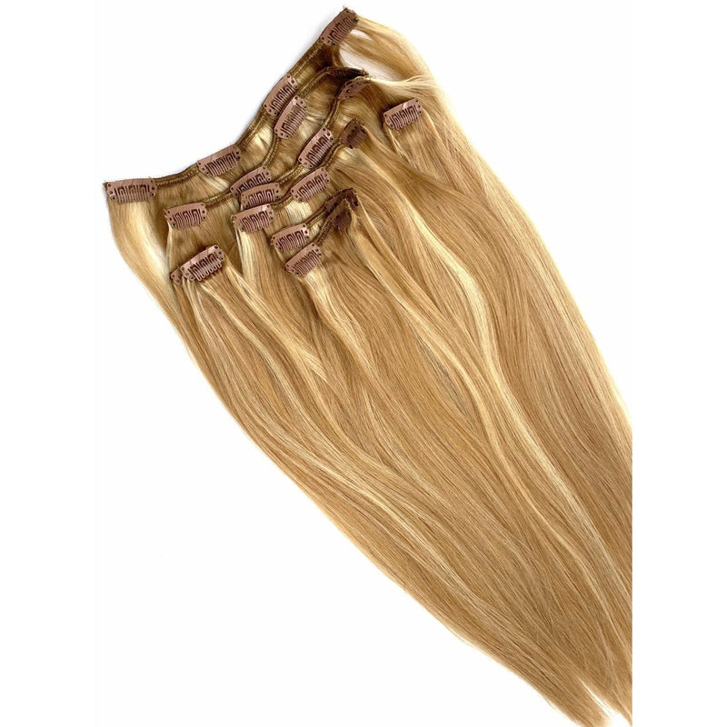 VIP Extensions VIP Clip Extensions/ Silky Straight - 18" - ClipeX system Hair Extension