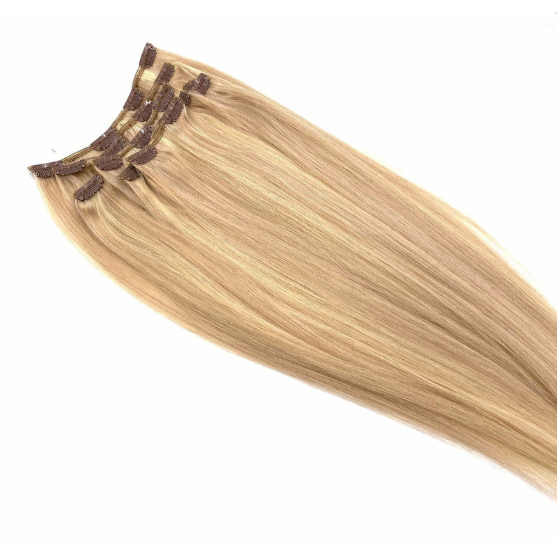 VIP Extensions VIP Clip Extensions/ Silky Straight - 18" - ClipeX system Hair Extension