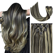 VIP Extensions VIP Clip Extensions / Silky Straight - 24'' (170 g ) - ClipeX System
