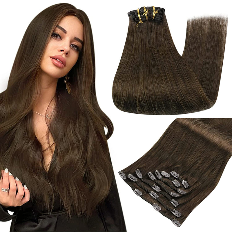 VIP Extensions VIP Clip Extensions / Silky Straight - 24'' (170 g ) - ClipeX System