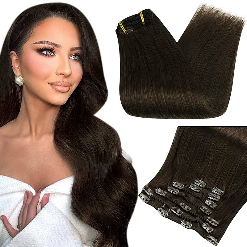 VIP Extensions VIP Clip Extensions / Silky Straight - 24'' (170 g ) - ClipeX System