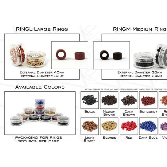 VIP Extensions VIP Collection Micro Ring for hair extensions Micro Links