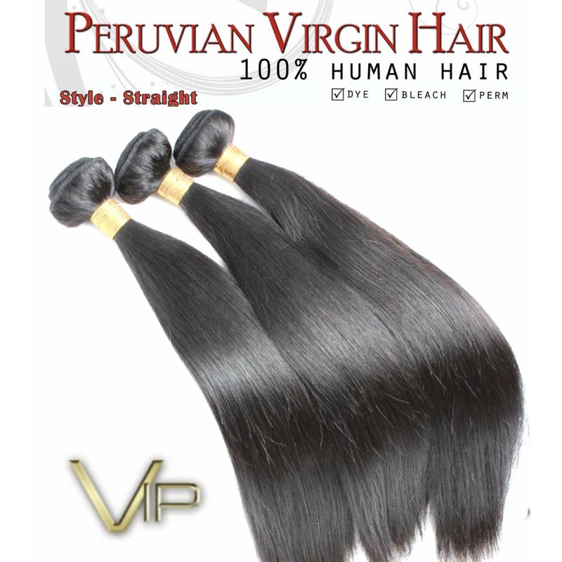 VIP Extensions VIP Collection Peruvian Virgin Hair Bundles Hair Extension