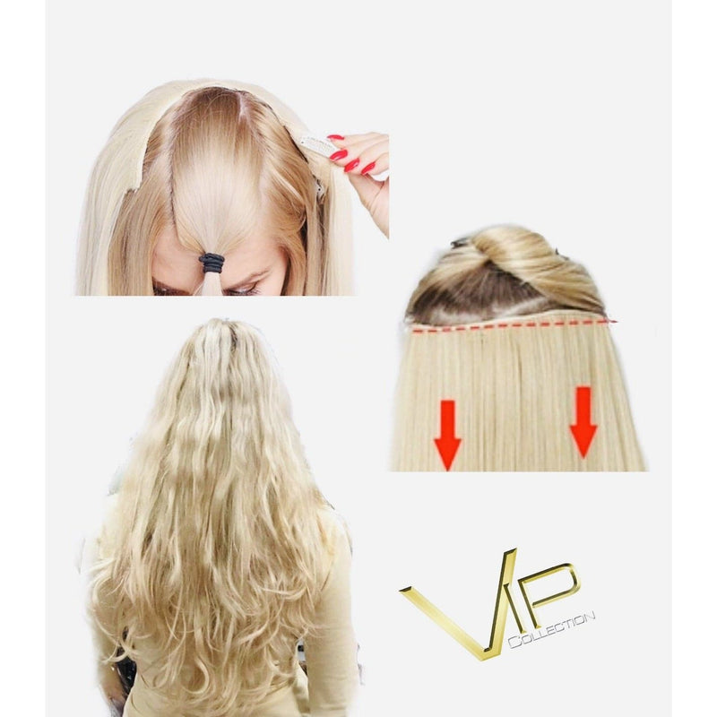 VIP Extensions VIP Collection Synthetic Clip-In Extensions / Amber 17'' Hair Extensions