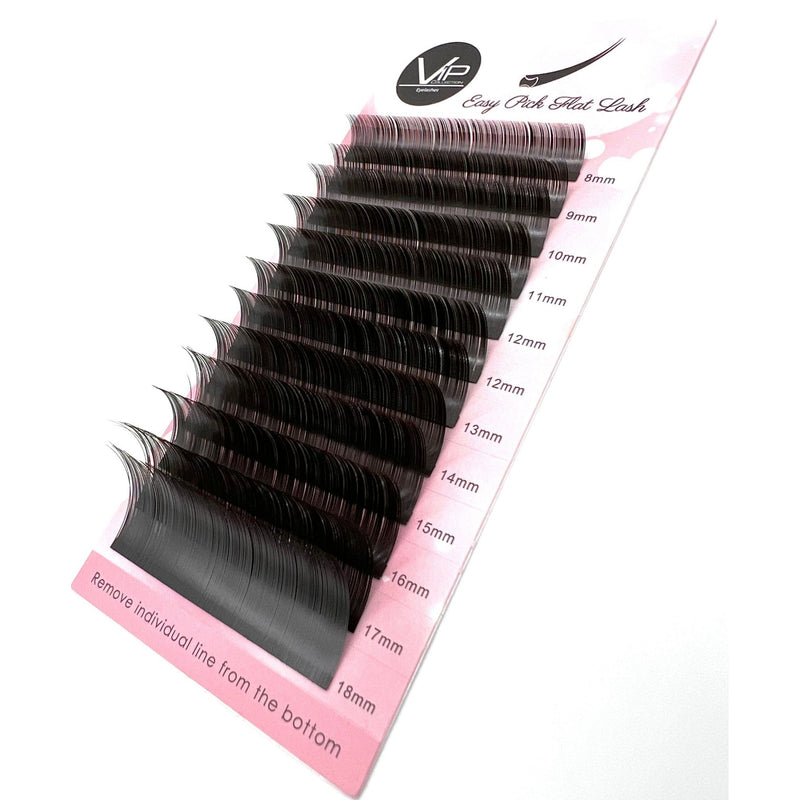 VIP Extensions VIP Easy Pick Flat Lash Extensions 12 lines Mixed Eyelash