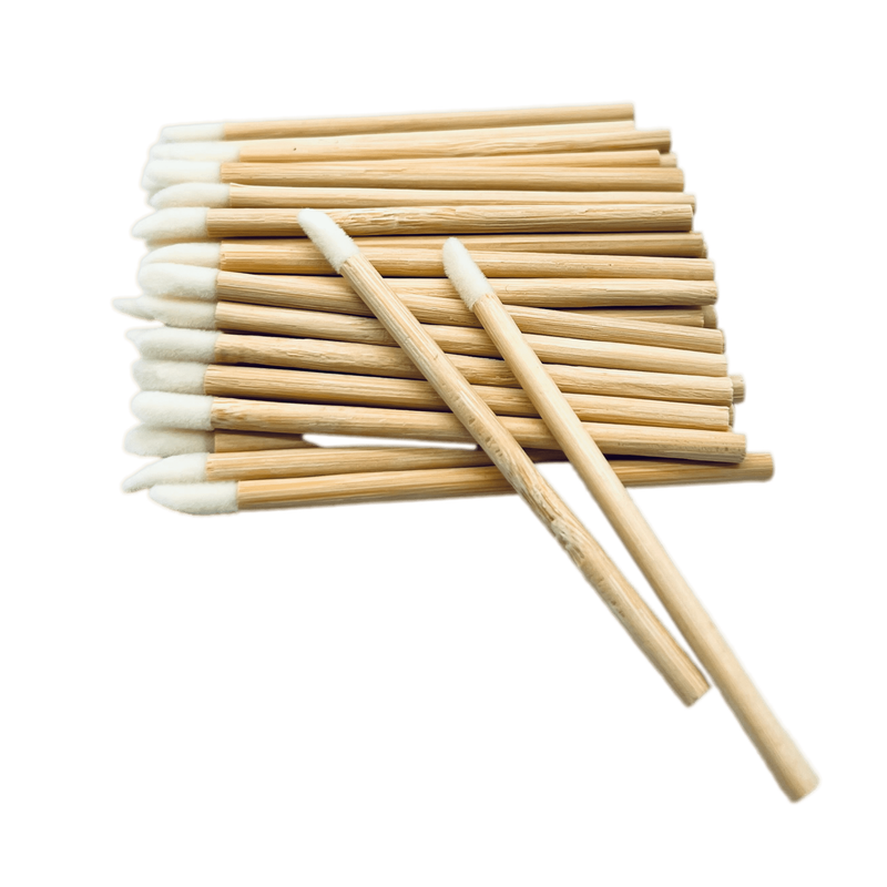 VIP Extensions VIP -  Eyelash accessories-Lip Brush with Bamboo Handle 50 pcs/bag accessories & tools
