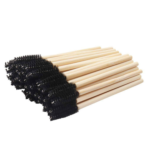 VIP Extensions VIP- Eyelash accessories- Mascara Wands with Bamboo Handle -50 pcs/bag accessories & tools