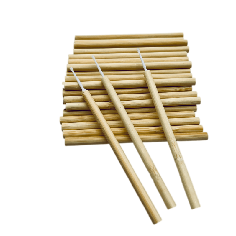 VIP Extensions VIP- Eyelash accessories-Micro  Brushes with Bamboo Handle 50 pcs/bag accessories & tools