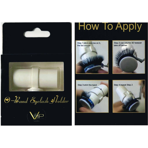 VIP Extensions VIP Eyelash O-Band Eyelash Separator Salon Supplies Black O-Band