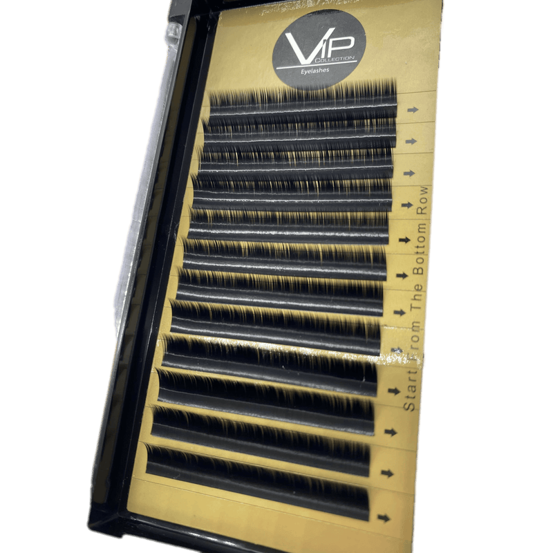 VIP Extensions VIP Eyelashes - Faux Mink Lash Extension 12 lines B Curve 0.07 Lashes Extensions