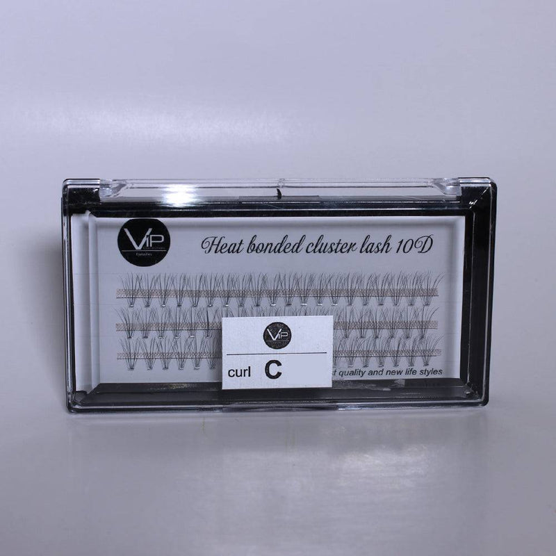VIP Extensions VIP Eyelashes - Heat Bonded Cluster lash 0.07 10D Lashes Extensions