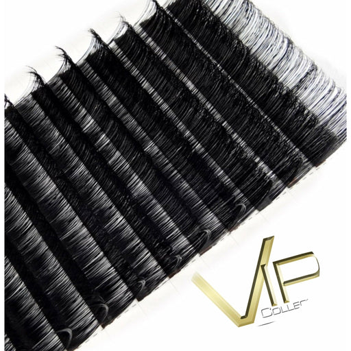VIP Extensions VIP Eyelashes - Natural Lash C Curl - 6 Lines Lashes Extensions