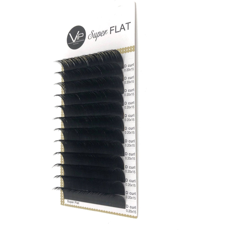 VIP Extensions VIP Eyelashes - Super Flat Extensions - 12 lines - 0.20 D Lashes Extensions