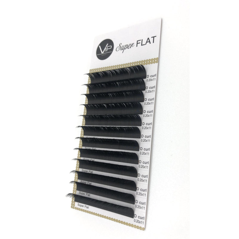 VIP Extensions VIP Eyelashes - Super Flat Extensions - 12 lines - 0.20 D Lashes Extensions