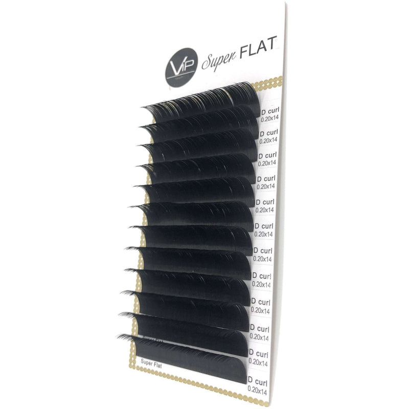 VIP Extensions VIP Eyelashes - Super Flat Extensions - 12 lines - 0.20 D Lashes Extensions