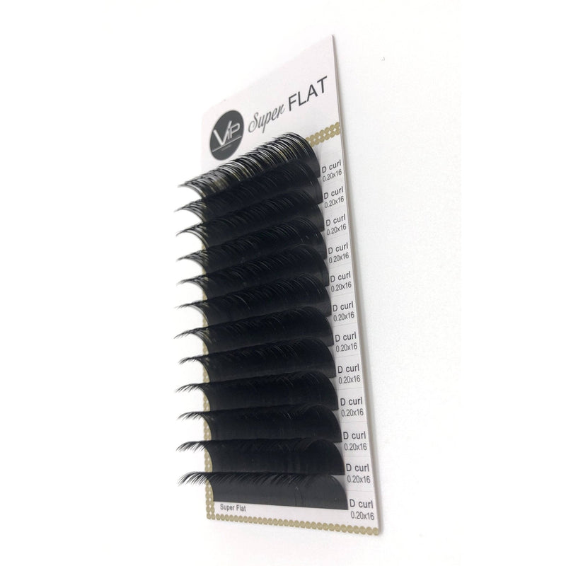 VIP Extensions VIP Eyelashes - Super Flat Extensions - 12 lines - 0.20 D Lashes Extensions