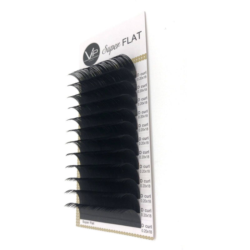 VIP Extensions VIP Eyelashes - Super Flat Extensions - 12 lines - 0.20 D Lashes Extensions