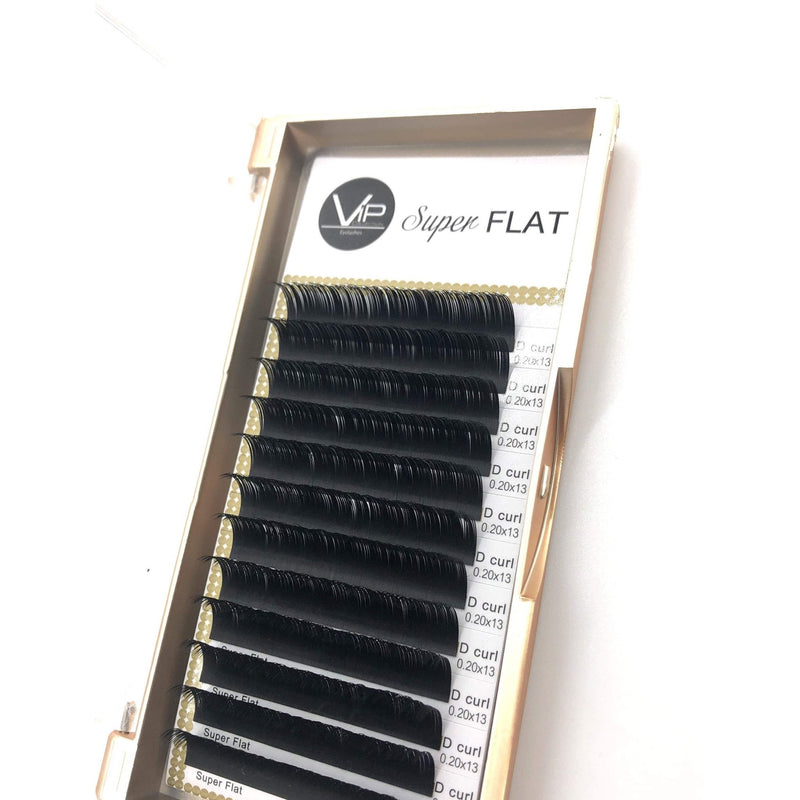 VIP Extensions VIP Eyelashes - Super Flat Extensions - 12 lines - 0.20 D Lashes Extensions