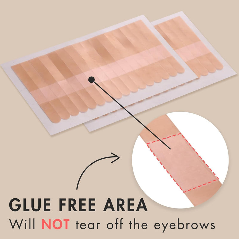 VIP Extensions VIP Eyelid Lift Tape strips 10 sheets pack, 120 strips Eyelash Accessories
